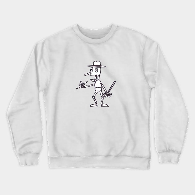 Puppet Crewneck Sweatshirt by ubercuties